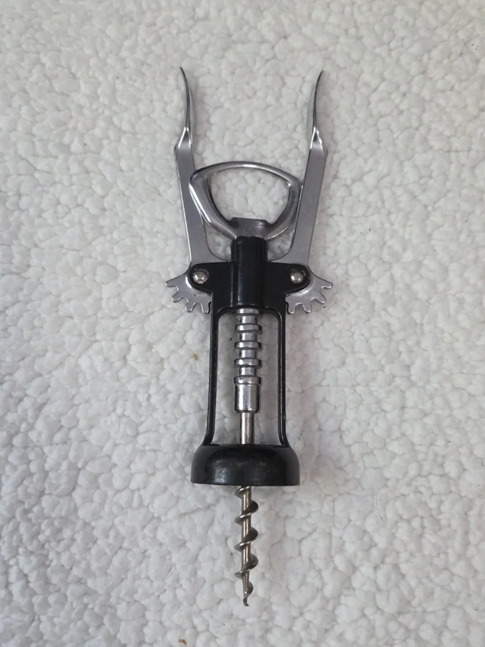 Winged Corkscrew Wine Bottle Opener Vintage